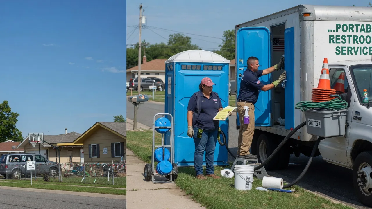 Portable Toilet Rental in Sandy Level, VA near me